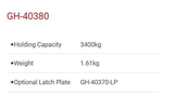 Cam kẹp GH-40380