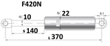 Ty hơi khí nén - Gas spring