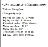 Máy đánh bóng mài phẳng dây đai đa chức năng