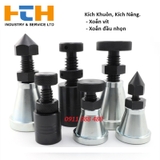 Kích khuôn xoắn vít, kích nâng kẹp khuôn CNC, Loại trụ đầu vít phẳng, Loại côn đầu vít phẳng, Loại côn đầu vít nhọn