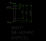 Chày đột bậc - Tùy chỉnh
