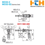 Kẹp chuyển đổi kéo đẩy MC02-2 MC02-S2
