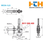 Cam kẹp Dọc MC04-1LS