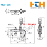 Cam kẹp Dọc MC04-2LS