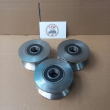 Bánh xe dẫn hướng xoay tròn, Ray V