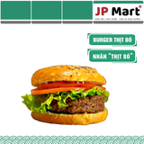 Burger nhân thịt bò