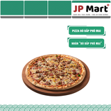 Pizza bò bắp tròn