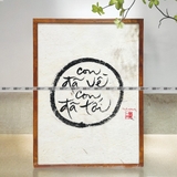 Khung Tranh/Ảnh Gỗ Tự Nhiên Vintage Nhiều Kích Thước  20x30cm, 30x40cm, 40x60cm, 50x70cm...