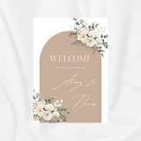 Bảng Welcome Cưới WD18 /Đính Hôn/Tiệc Cưới - Tên Cô Dâu - Chú Rể, Bảng Vu Quy, Ảnh Cổng, Kí Tên, Gia Tiên......