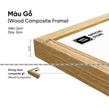 Khung Hộp Treo Tường Nhựa Viền Mỏng – Kích Thước 30x40, 40x60, 50x70, 60x80, 70x100, 80x120cm