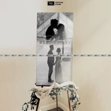 Ảnh Cổng Cưới Ghép 2 Ảnh WD23 60x120cm Qaha Tranh Khung Hợp Kim Nhôm Kỉ Niệm Đám Cưới, Tình Yêu