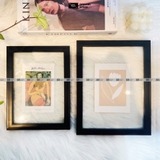 Khung Ảnh Treo Tường 2 Mặt Trong Suốt (Moebe Frame) Qaha Tranh Kích Thước 10x15,13x18,15x21,18x24cm,20x30, 30x40cm