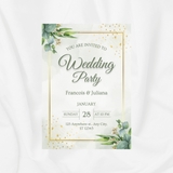 Bảng Welcome Cưới WD33 /Đính Hôn/Tiệc Cưới - Tên Cô Dâu - Chú Rể, Bảng Vu Quy, Ảnh Cổng, Kí Tên, Gia Tiên......