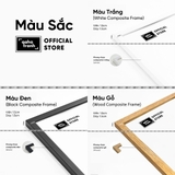 Khung Ảnh Treo Tường 2 Mặt Trong Suốt (Moebe Frame) Qaha Tranh Kích Thước 10x15,13x18,15x21,18x24cm,20x30, 30x40cm