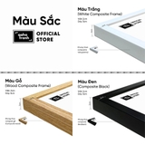 Khung Hộp Treo Tường Nhựa Viền Mỏng – Kích Thước 30x40, 40x60, 50x70, 60x80, 70x100, 80x120cm