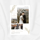 Bảng Welcome Cưới WD51 /Đính Hôn/Tiệc Cưới - Tên Cô Dâu - Chú Rể, Bảng Vu Quy, Ảnh Cổng, Kí Tên, Gia Tiên......