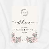 Bảng Welcome Cưới WD79 /Đính Hôn/Tiệc Cưới - Tên Cô Dâu - Chú Rể, Bảng Vu Quy, Ảnh Cổng, Kí Tên, Gia Tiên......