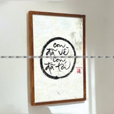 Khung Tranh/Ảnh Gỗ Tự Nhiên Vintage Nhiều Kích Thước  20x30cm, 30x40cm, 40x60cm, 50x70cm...