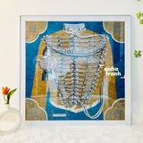 [Size Vuông] Khung tranh hợp kim nhôm cao cấp viền vuông qaha tranh – nhiều kích thước & đa dạng màu sắc