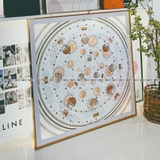 Lighting Silk Scarf Framing