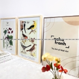 Khung Tranh/Ảnh Gỗ tự nhiên – nhiều kích thước 20x30cm, 30x40cm, 40x60cm, 50x70cm