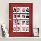 Khung Tranh Polaroid Gỗ Đỏ Nhiều Kích Thước, 40x60cm, 50x70cm, 60x80cm...