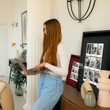 Khung Tranh Polaroid Gỗ Đỏ Nhiều Kích Thước, 40x60cm, 50x70cm, 60x80cm...