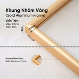 (Moebe Frame)Khung Tranh Hợp Kim Nhôm Trong Suốt 2 Mặt Treo Tường Qaha Tranh Kích Thước 30x40cm, 40x60cm, 50x70, 60x80cm