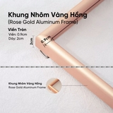 (Moebe Frame)Khung Tranh Hợp Kim Nhôm Trong Suốt 2 Mặt Treo Tường Qaha Tranh Kích Thước 30x40cm, 40x60cm, 50x70, 60x80cm
