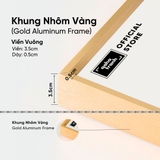 (Matboard Khổ Lớn)Khung Tranh Khăn Lụa Lồng Giấy Bo Khổ Lớn Hermès, Chanel, Dior