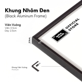 Tranh Đơn Sắc Trắng Đen - 001