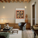 Custom Large Matboard Silk Scarf Framing