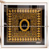 Matboard Silk Scarf Framing