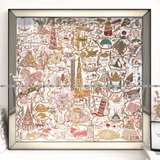 Mirror Silk Scarf Framing