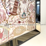 Mirror Silk Scarf Framing