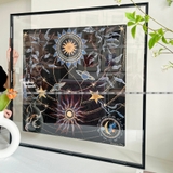 Moebe Silk Scarf Framing