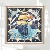 Silk Scarf Frame Hanging System