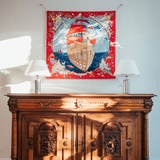 Silk Scarf Frame Hanging System