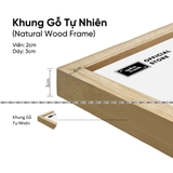 Khung tranh xếp hình 1000 mảnh vàng qaha tranh – kích thước đa dạng, nhiều màu sắc