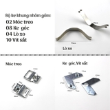 Bộ Ke Góc Khung Nhôm Cao Cấp Cho Khung Tranh - Liên Kết Chắc Chắn, Dễ Lắp Đặt