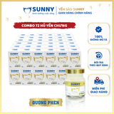 Yến sào chưng đường phèn