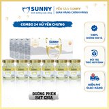 Yến sào đường phèn hạt chia