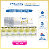 Yến sào đường phèn hạt sen