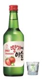 Rượu soju Jinro Dâu - Hàn Quốc chai 360ml