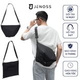 Vincent Jenoss - Túi Tote Messenger Unisex Đa Năng Basic Đeo Chéo Vải Canvas Mini Cặp Xách Laptop 14 15.6 inch Nam Nữ Chính Hãng Jenoss