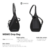 Mismo Dropbag - Túi Giọt Nước Đeo Chéo Nam Da Thật Messenger Cross Bag Canvas Tối Giản Thiết Kế Hàn Nữ Unisex Chính Hãng Jenoss