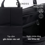 Orga Double Tote Bag - Túi đựng laptop chống nước công sở đa năng canvas đeo chéo cặp xách 14 15.6 inch hàng hiệu Jenoss