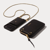 Richard - Ốp lưng Điện Thoại Có Dây Đeo Dạng Ví Đựng Thẻ và Túi đeo chéo IPHONE 13 PRO MAX 12 PROMAX MINI 11 Chính Hãng Jenoss