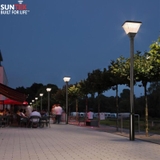 Đèn công viên năng lượng mặt trời SUNTEK CV01