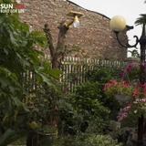 Đèn pha LED năng lượng mặt trời cho sân vườn SUNTEK JD-9908. Bảo hành 3 năm